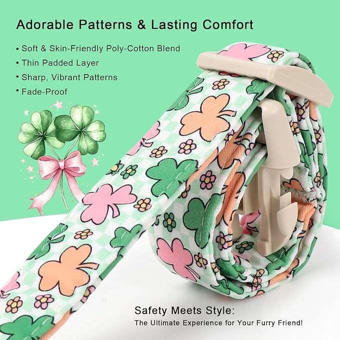 St Patricks Day Dog Collar for Medium Dogs - Image 5
