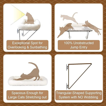 Zakkart Cat Window Perch - Image 5