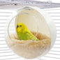 Bird Nest for Cage Bite-Resistant, Washable Clear Observation Small Bird House by Jevnd