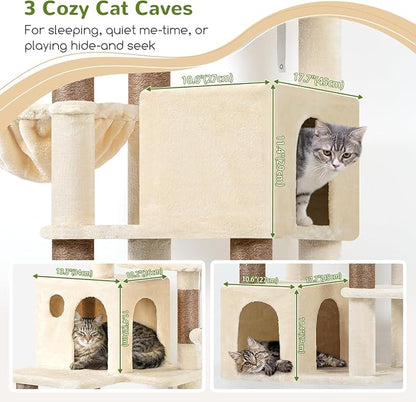 Globlazer Cat Tree Tall, 71 inches Cat Tower - Image 2