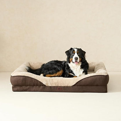 EHEYCIGA Orthopedic Dog Bed for Medium Dog, Waterproof Liner & Washable - Image 9