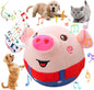 Interactive Dog Toys, Active Moving Pet Plush Toy by Geojec