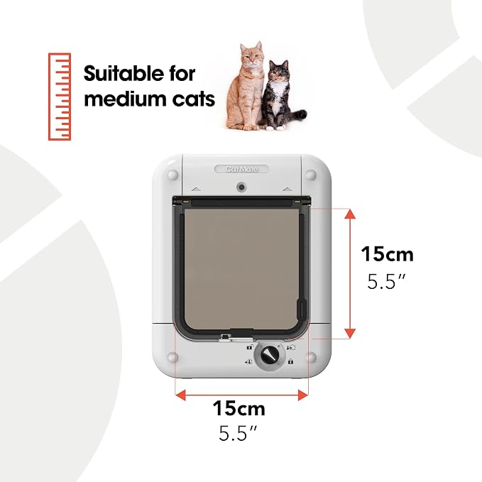 Cat Mate Microchip Activated Cat Flap, - Image 5