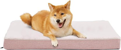 Memory Foam Large Dog Bed, Orthopedic Dog Crate Bed by WATANIYAPET