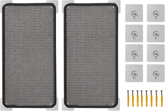 Self Adhesive Cat Scratching Mat, Wall Scratcher, Scratch Mat Cat Scratching Pad by MIAOGE
