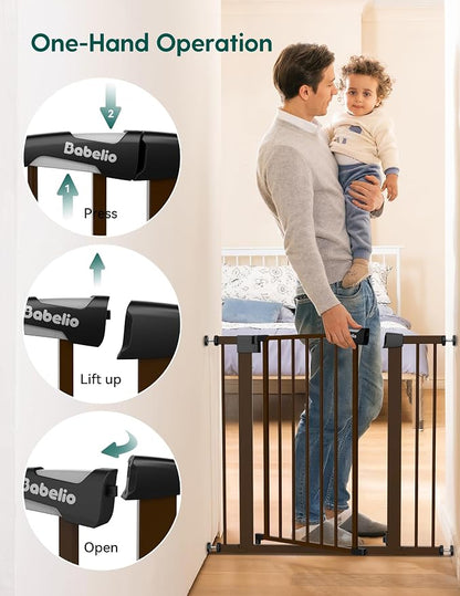 Babelio 29-55" Extra Wide Baby Gate - Image 6