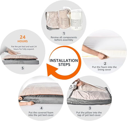 Amazon Basics Washable Dog Bed - Image 6
