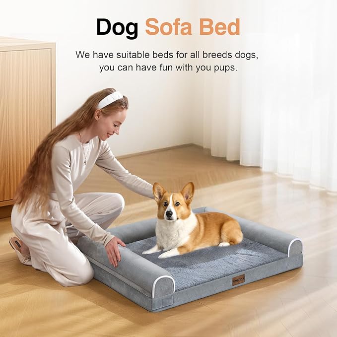 Medium Dog Bed Orthopedic Washable: Beds Bolster Medium Sized Dogs Bed Egg - Image 3