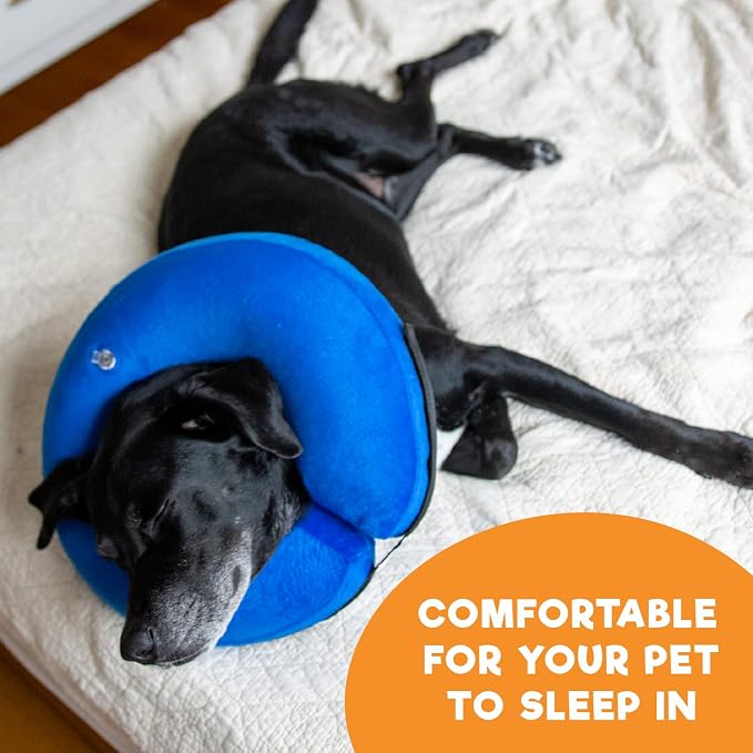 BENCMATE Inflatable Dog Cone Collar Alternative, Soft Dog Cone - Image 4