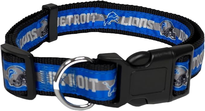NFL PET Collar Detroit Lions Dog Collar, X-Large Football Team Collar - Image 2