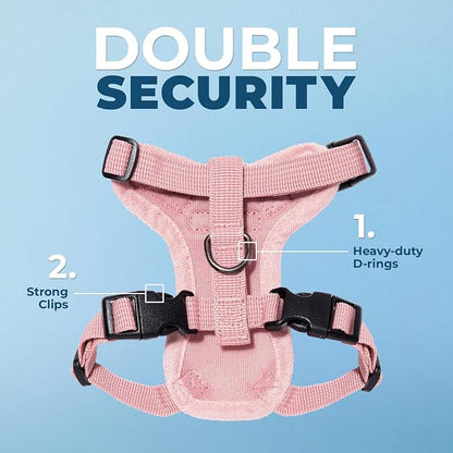 Voyager Escape-Proof Step-in Lock Cat Harness & 5ft Neoprene-Handle Leash Set - Image 2
