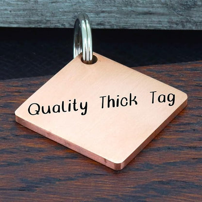 Ultra Joys Stainless Steel Pet ID Dog Name Tag - Image 5