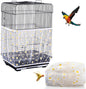 Bird Cage Seed Catcher, Seed Catcher Guard Net Cover, Parrot Nylon Mesh Net by DECKALY