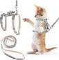 TIESOME Cat Harness and Leash Set, Adjustable Gradient Kitten Harness Escape by TIESOME