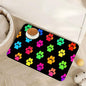 Cat Gradient Paw Print Dog Food Mat by Unknown