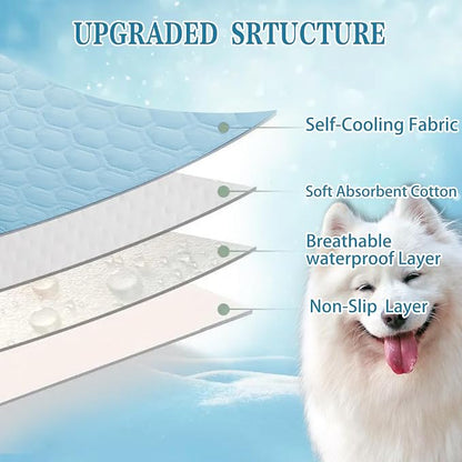 Cooling Mat for Dogs Thicken Pad for Cats, Rabbit&Medium, Large Dogs Internal - Image 2