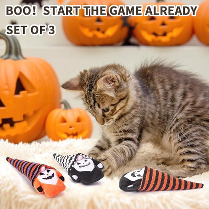 Retro Shaw Catnip Toys Gnome, Fun Cat Toys - Image 6