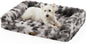 Faux Fur Orthopedic Dog Bed, Dog Bed by COZYKISS