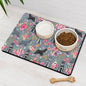 Schnauzer Dog Food & Water Mat, Pet Feeding Mat by Stunnoosy