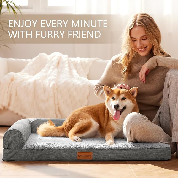 Patas Lague Orthopedic XL Dog Bed Large Sized Dog 48''X30'', Waterproof L - Image 3