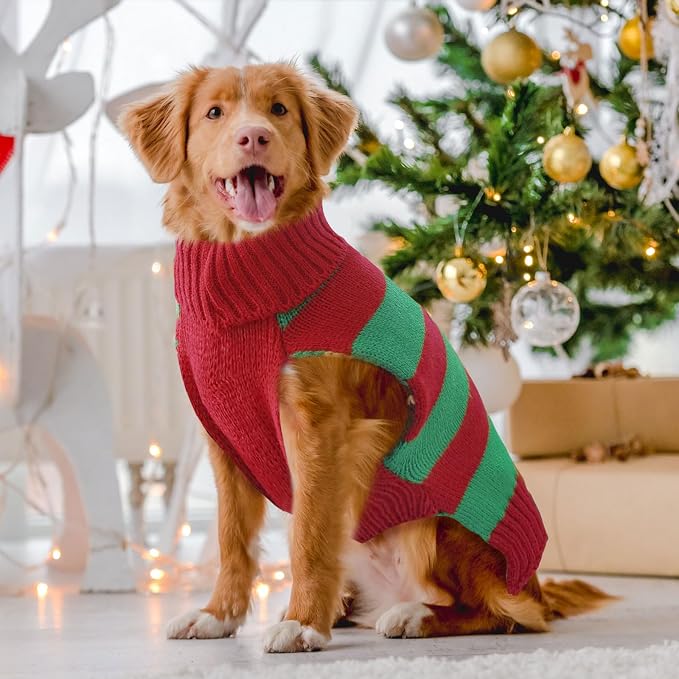 Dog Cat Christmas Sweater Boy Girl Ugly Reindeer Xmas Pet Clothes Holiday Puppy - Image 2
