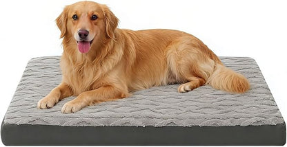 Orthopedic Dog Beds Large Sized Dog – Waterproof Plush Pet Mattress by %E3%80%90AWarmHavenforPets%E3%80%91