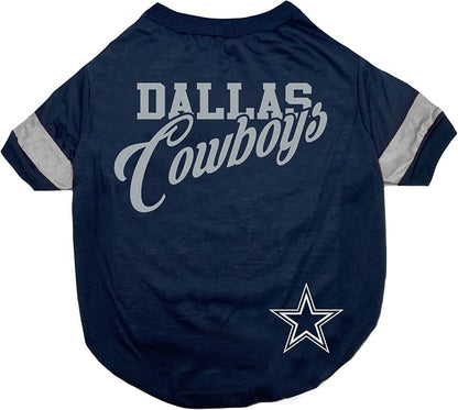 Pets First NFL Dallas Cowboys Dog & Cat T-Shirt, Small. Football Pet Shirt - Image 3