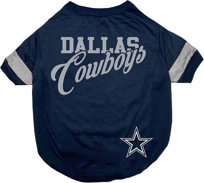Pets First NFL Dog T-Shirt, Dallas Cowboys, Sports Fashion, Poly-cotton - Image 3