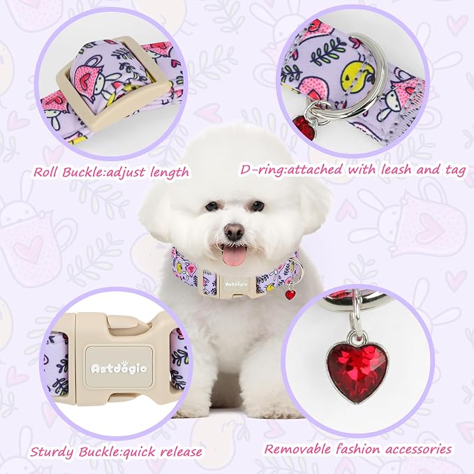 Easter Dog Collar for Small Dogs, Easter & Spring Theme Small Dog Collar - Image 4