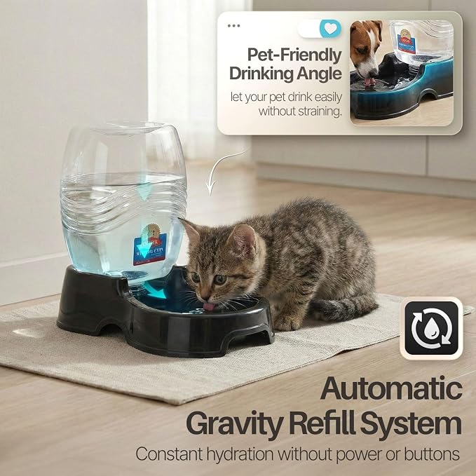 Flexzion Automatic Gravity Pet Waterer - Image 3