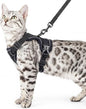 Cat Harness and Leash Set Escape Proof Tactical Extra Large Kitten Harness by pangdi