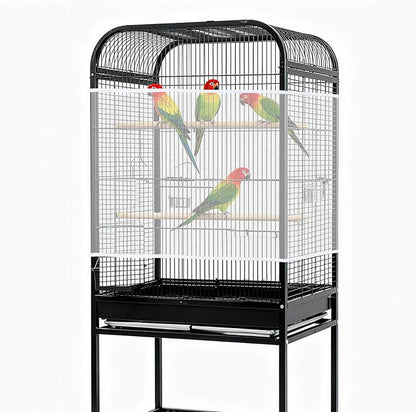 Fengek 2 Pcs Adjustable Bird Cage Cover & Seed Catcher Net - Image 6