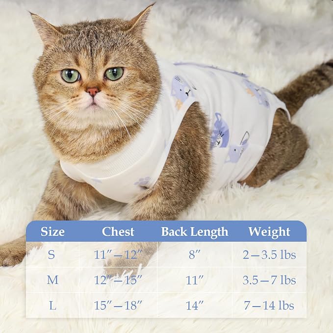 ANWA 2 Pack Cat Recovery Suit - Image 2