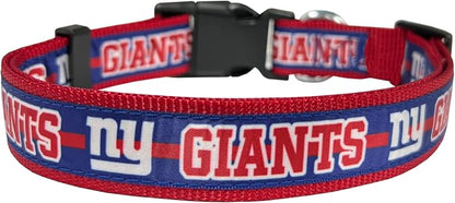 Pets First NFL New York Giants Licensed PET COLLAR, Medium - Image 2