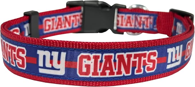 Pets First NFL New York Giants Licensed PET COLLAR, Large - Image 2
