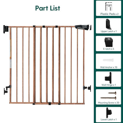 Babelio 34" Extra Tall Baby/Dog Gate - Image 7
