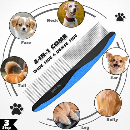 7 in 1 Pet Grooming Kit - Image 4