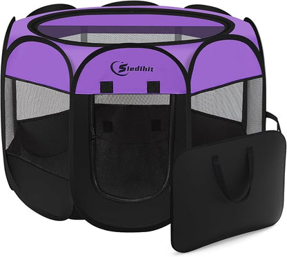 Large Dog Playpen, Puppy Pet Playpen Indoor, Dogs Tent Crates Cage by Siedihit