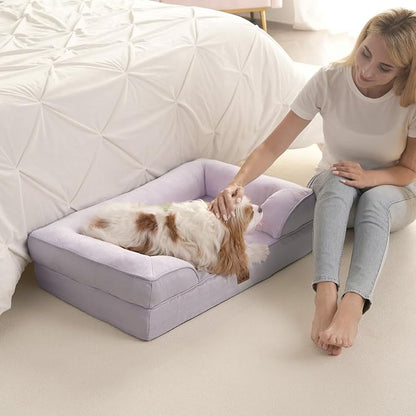 EHEYCIGA Orthopedic Dog Beds Large Sized Dog, Waterproof Memory Foam Pet Bed - Image 7