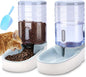 Meikuler Automatic Dog Cat Feeder and Water Dispenser Set, Waterer and Gravity by Meikuler