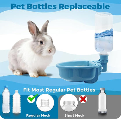VANNON 16oz Pet Water Bottle, Gravity Dog Water Bowl Dispenser - Image 2