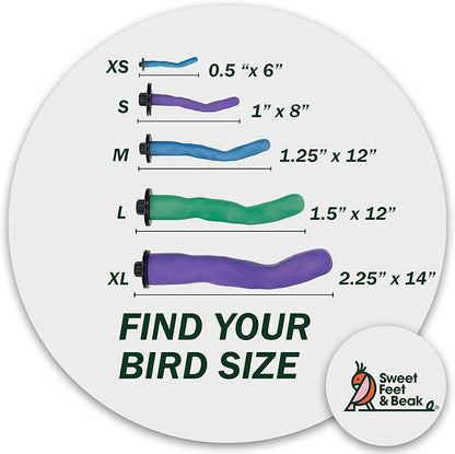 Sweet Feet and Beak Brid Cage Safety Pumice Perch - Image 3
