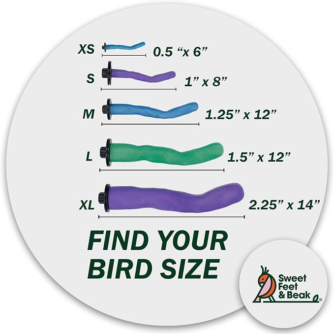 Sweet Feet and Beak Safety Pumice Perch - Image 3