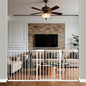 WAOWAO Baby Gate 66.93-71.61" Extra Wide Pressure Mounted Walk Through Swing by WAOWAOBABYSAFETYPRODUCTS
