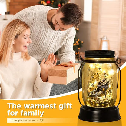 Bearded Dragon Gifts for Women/Men Bearded Dragon Solar Lanterns Mom Birthday - Image 3