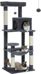 Cat Tree for Large Cats with Metal Plush Big Hammock, 56.3" Cat Tower for by MUTTROS