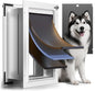 3-Flap Insulated Aluminum Dog Door by PETCOMING