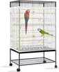 Daoeny Bird Cage Seed Catcher, Large Bird Cage Cover, Adjustable Soft Airy by Daoeny