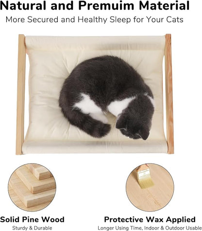 FUKUMARU Cat Bed Hammock, Cozy Velvet Cat Couch - Image 5