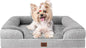 EHEYCIGA Orthopedic Dog Bed for Small Dogs, Waterproof Memory Foam Small Pet by EHEYCIGA